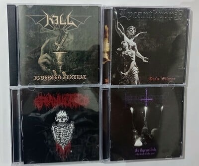 KILL, LYCANTHROPY, GRANULATED and INFINITUM OBSCURE Cds