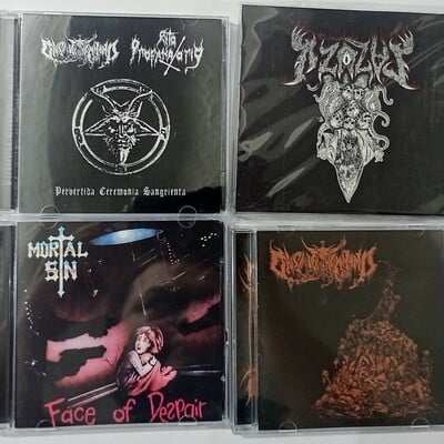 Onslaught kommand/rito profanatorio, pazuzu , mortal sin cds - Thumbnail 2