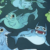 Merfolk Goblin print - Thumbnail 2