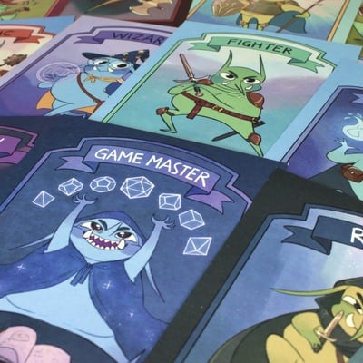 D&d class goblins prints