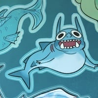 Merfolk Goblin Sticker Sheet - Thumbnail 1