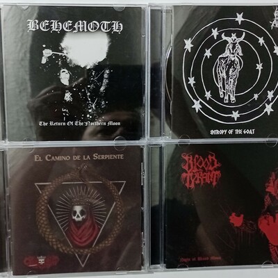 Behemoth,black abyss, condenados, blood tyrant cds - Thumbnail 2