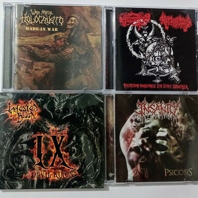 Holocausto , infernathan necroritus, infested blood, insanity cds - Thumbnail 1