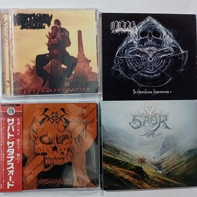 Mortuary ghoul, ouija, sabbat , saor cds - Thumbnail 2
