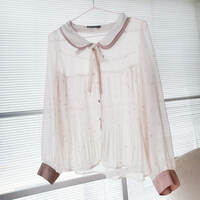 Otome Girl Hearts Vintage Blouse - Thumbnail 1