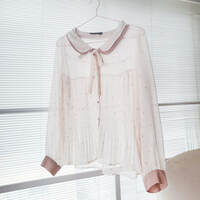 Otome Girl Hearts Vintage Blouse - Thumbnail 2