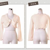 BODYLINE Pink Dotted Dolly Cardigan - Thumbnail 1