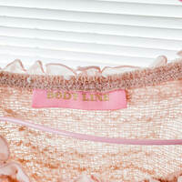 BODYLINE Pink Dotted Dolly Cardigan - Thumbnail 6