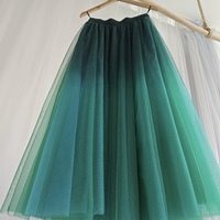 Black and White Sequined Tulle Midi Skirt Outfit Women Sparkly Midi Tulle Skirt Wedding Outfit Party Skirt Plus Size Custom - Thumbnail 6