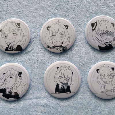 Spy x family big buttons