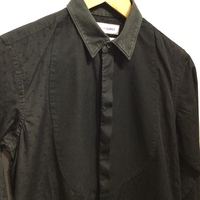 Comme des Garçons Shirt black dress shirt 90s - Thumbnail 1