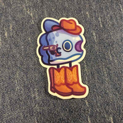 Cowboy mola sticker