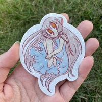 Lonely Robot Sticker - Thumbnail 1