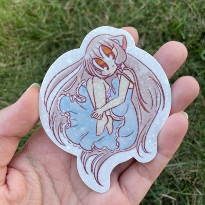 Lonely robot sticker