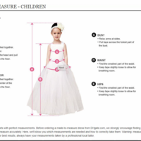 Flower Girl Dresses with Green Buttons - Thumbnail 1