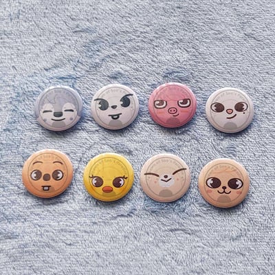 Skzoo face buttons