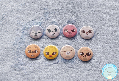 SKZOO Face Buttons