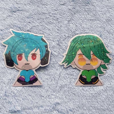 Heartsteel holo stickers