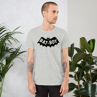 Bat boy t-shirt Unisex - Thumbnail 5