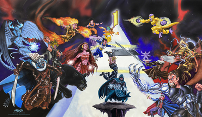 STITCHED Battle Royale playmat