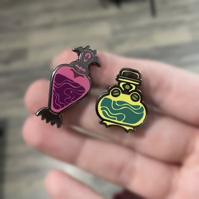 Potion pins