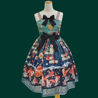 limited edition Seven seconds romance JSK_ pine tea green_L/XLSIZE - Thumbnail 4