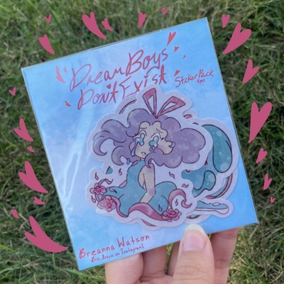 Dream boys don't exist sticker pack