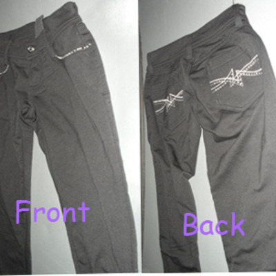 Black skinny jeans sz. 3/4 {brand new} - Thumbnail 5