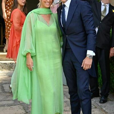 Green mother of the bride/groom dresses simple evening gowns wedding guest dress