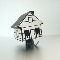 HAUNTED HOMIE Paper Toy - Thumbnail 2