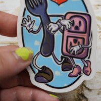 Sparks Fly Sticker - Thumbnail 1