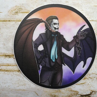 Papa bat sticker - Thumbnail 1