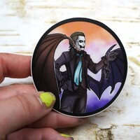 Papa Bat Sticker - Thumbnail 1