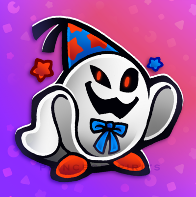 (Holo) Doopliss Paper Mario Print