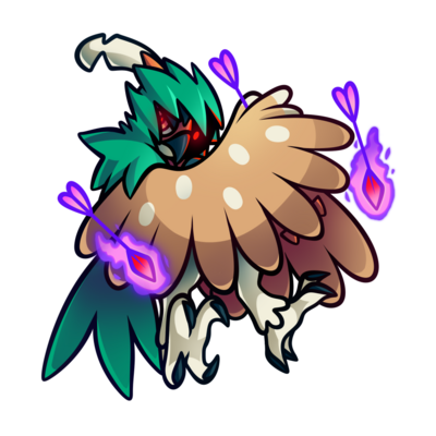 Decidueye Vinyl Sticker