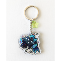Decidueye Acrylic Keychain - Thumbnail 1
