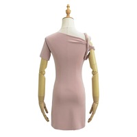 Asymmetric one-shoulder skirt - Thumbnail 1