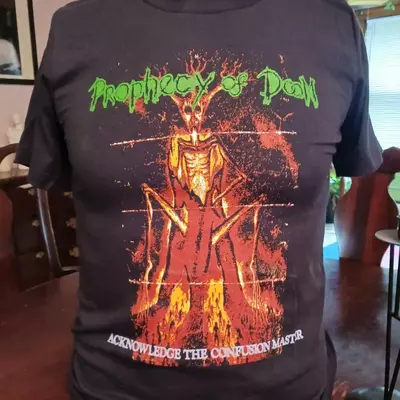 Prophecy of doom t shirt
