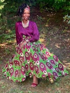 Fuchsia Peacock Ankle Length Skirt Set