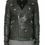 New Men's Genuine Lambskin Leather Slim Fit Biker Motorcycle Jacket-1