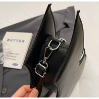 Halloween Black Bat Crossbody Bag - Thumbnail 4