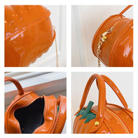 Halloween Pumpkin Shaped Bag - Thumbnail 7