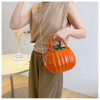 Halloween Pumpkin Shaped Bag - Thumbnail 5