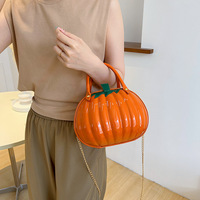 Halloween Pumpkin Shaped Bag - Thumbnail 3