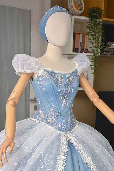 Cinderella Princess Dress Cosplay Costume
