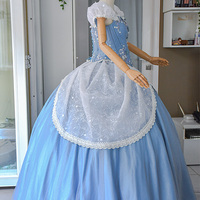 Cinderella Princess Dress Cosplay Costume - Thumbnail 2
