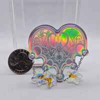 Holographic Pin: Galaxy Bat - Thumbnail 2