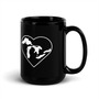 MI Love Black Glossy Mug-1