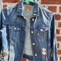Alien Girl Denim Jacket - Thumbnail 1