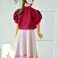Aerith Final Fantasy Dress Cosplay Costume - Thumbnail 3